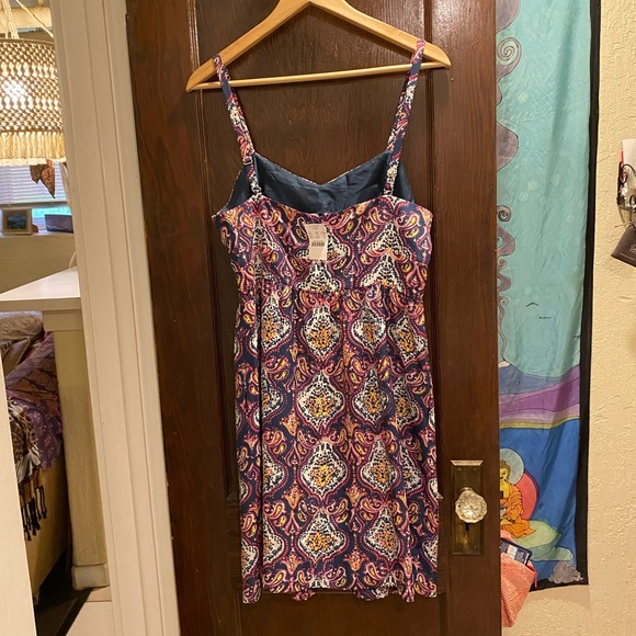 NWT J. Crew Medallion Paisley Dress - Picture 3 of 11
